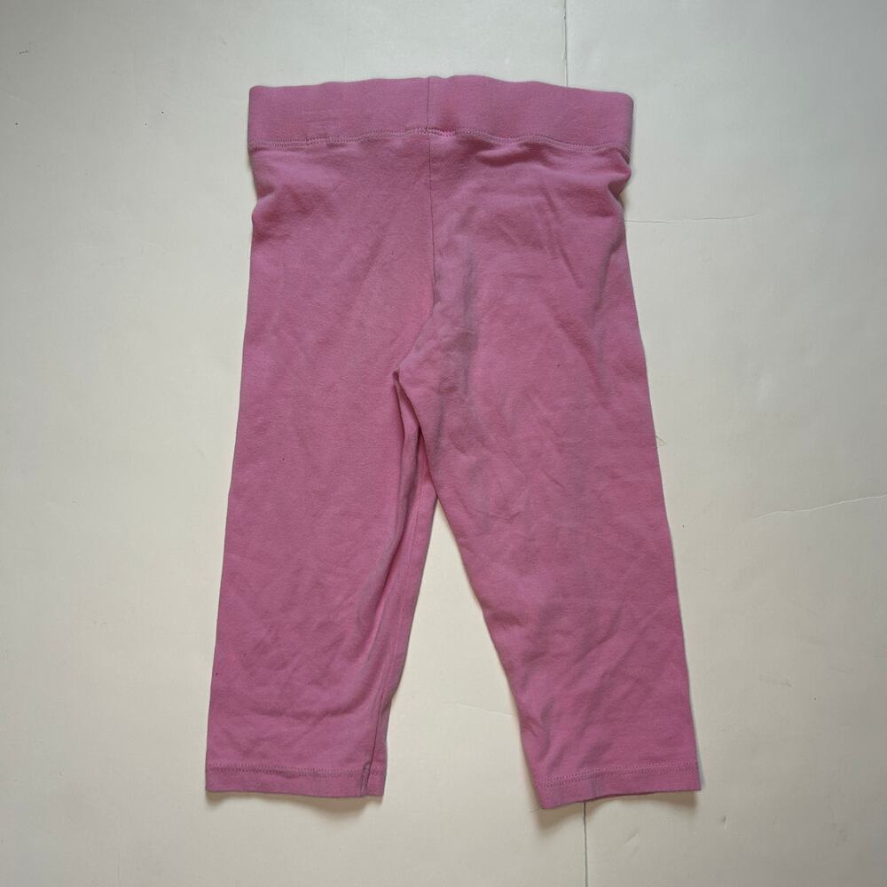 Mini Boden Girls Solid Pink Cropped Capri Leggings Size 5-6Y - Picture 4 of 4